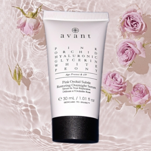 Avant Pink Orchid Subtle Restoring Overnight Serum 30 ml *NEW - Picture 5 of 7